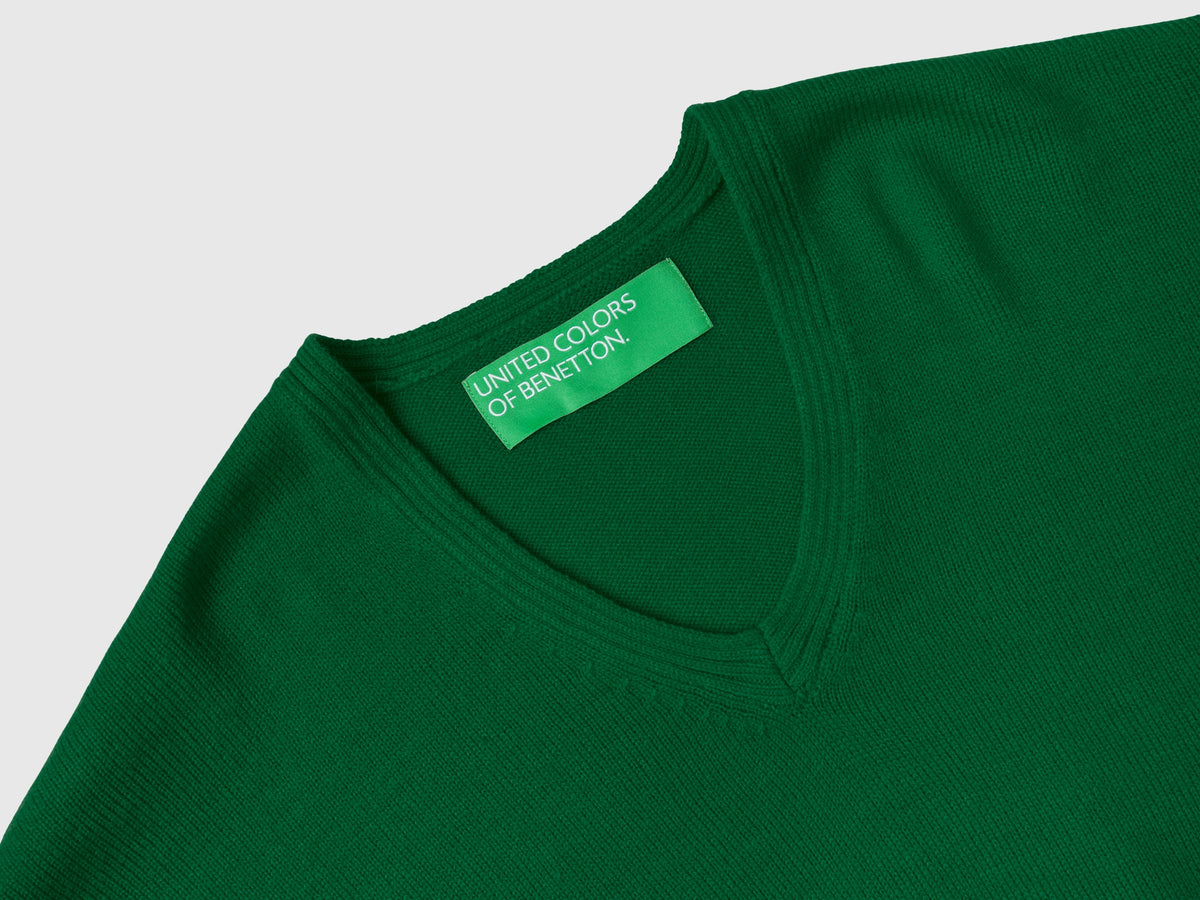Maglia scollo a V over fit