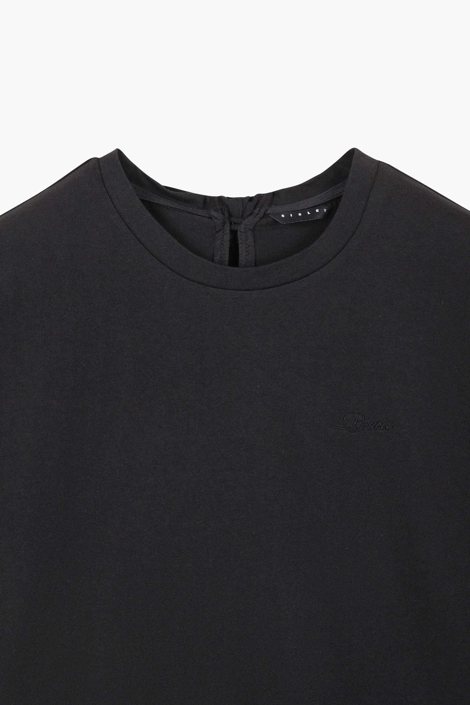 T-shirt con fiocco da donna grigio scuro 3 | Sisley Outlet