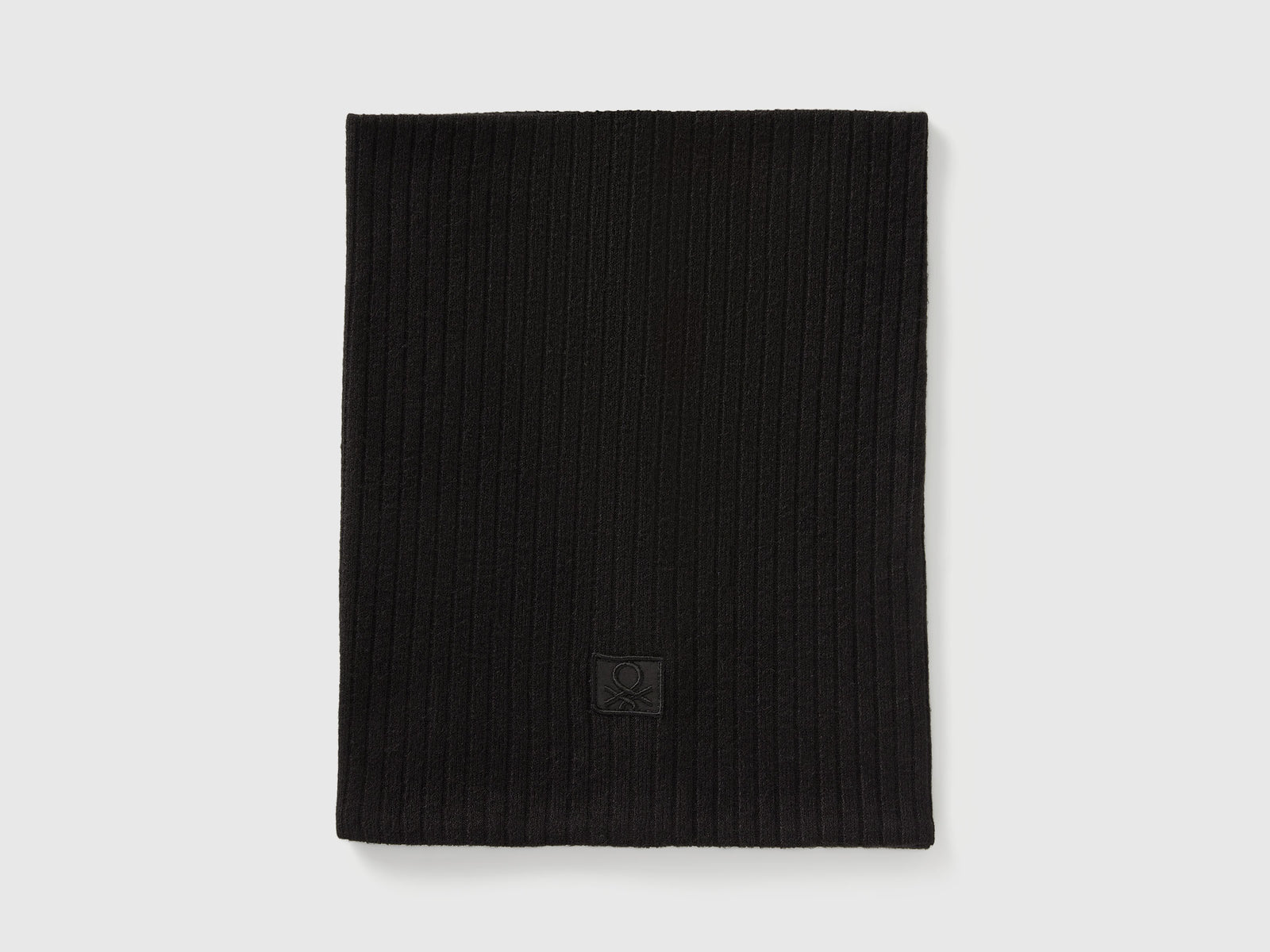 Scaldacollo in misto viscosa stretch da bambino nero 2 | Benetton Outlet