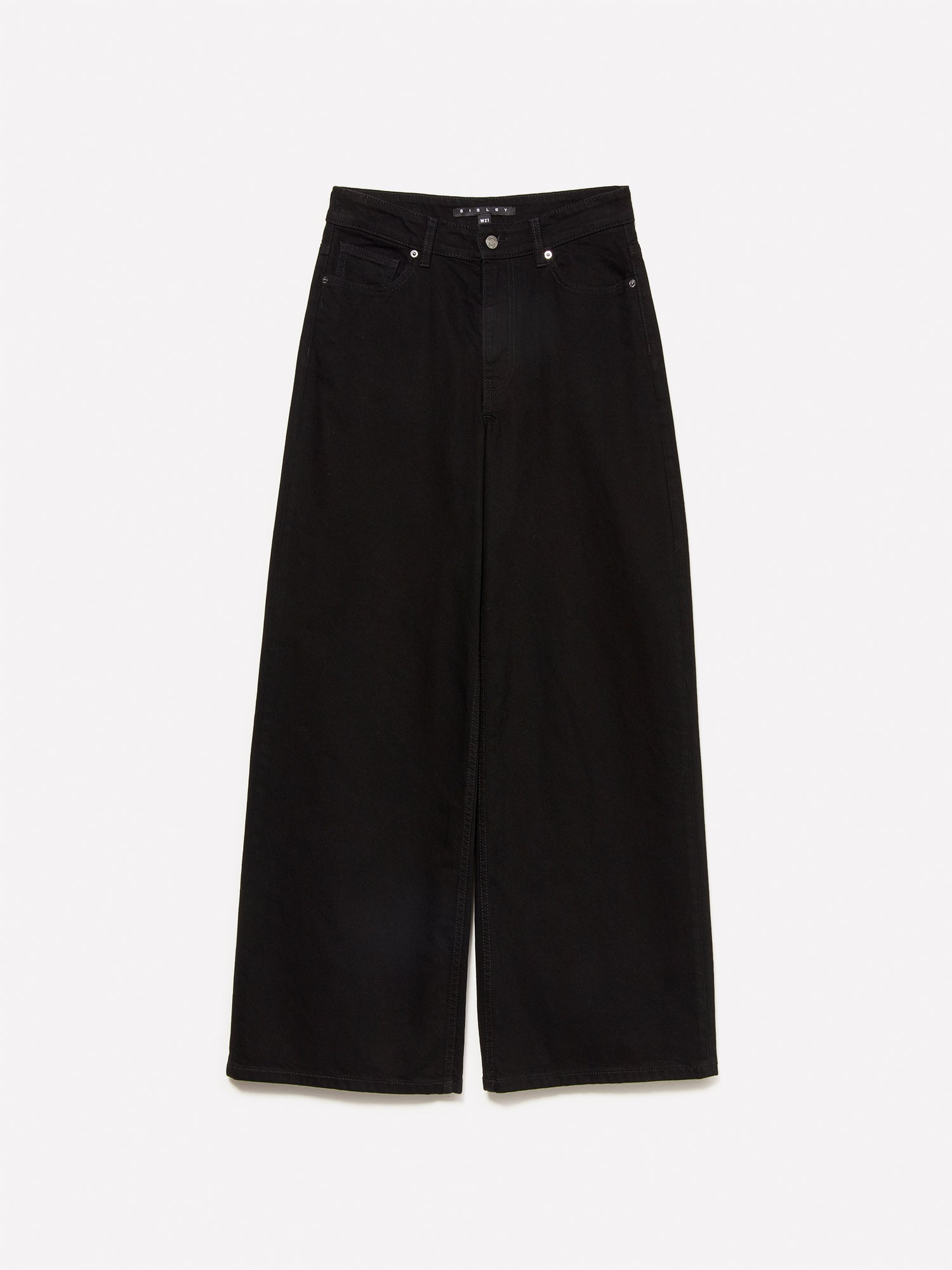 Jeans Style 72 wide fit da donna nero | Sisley Outlet