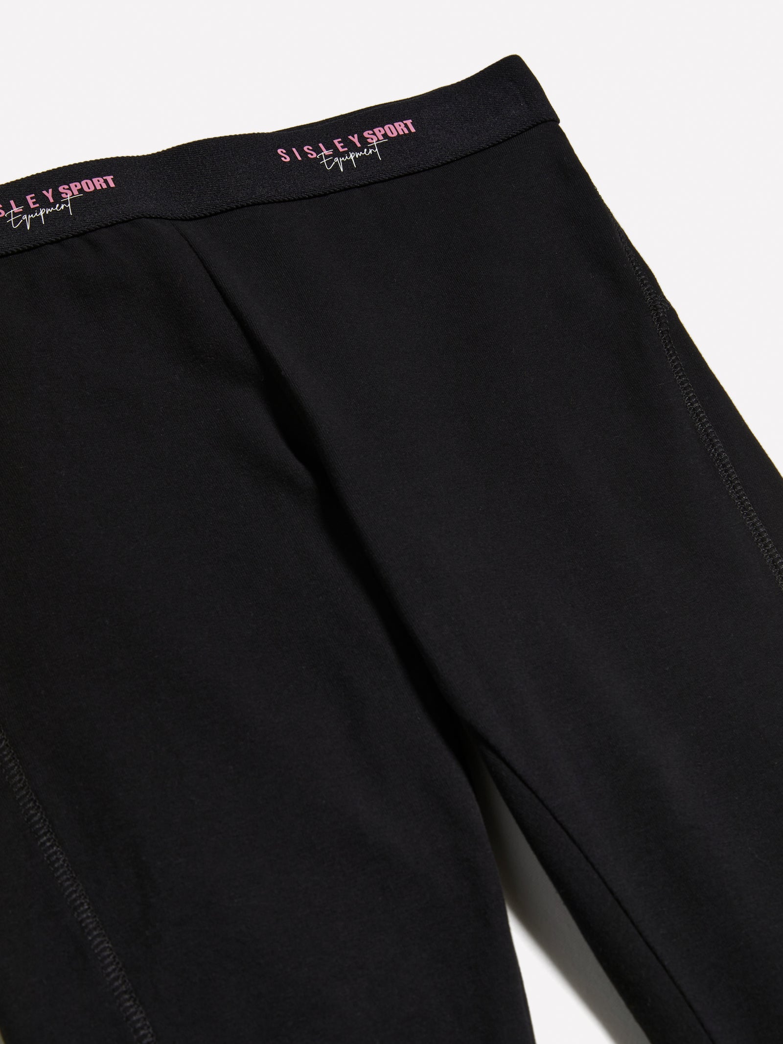 Leggings con elastico logato da bambina nero 3 | Sisley young Outlet