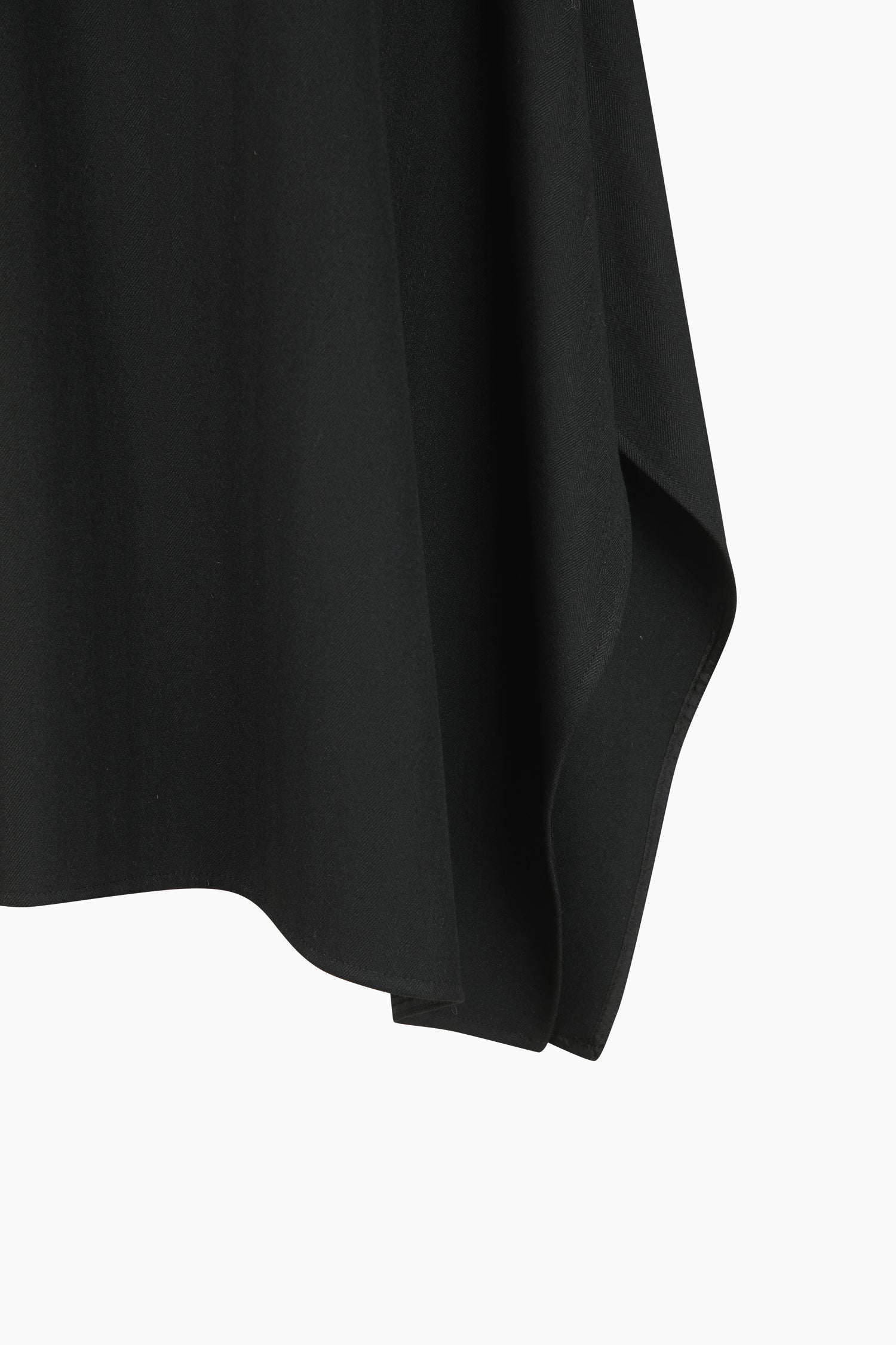 Gonna midi asimmetrica da donna nero 4 | Sisley Outlet