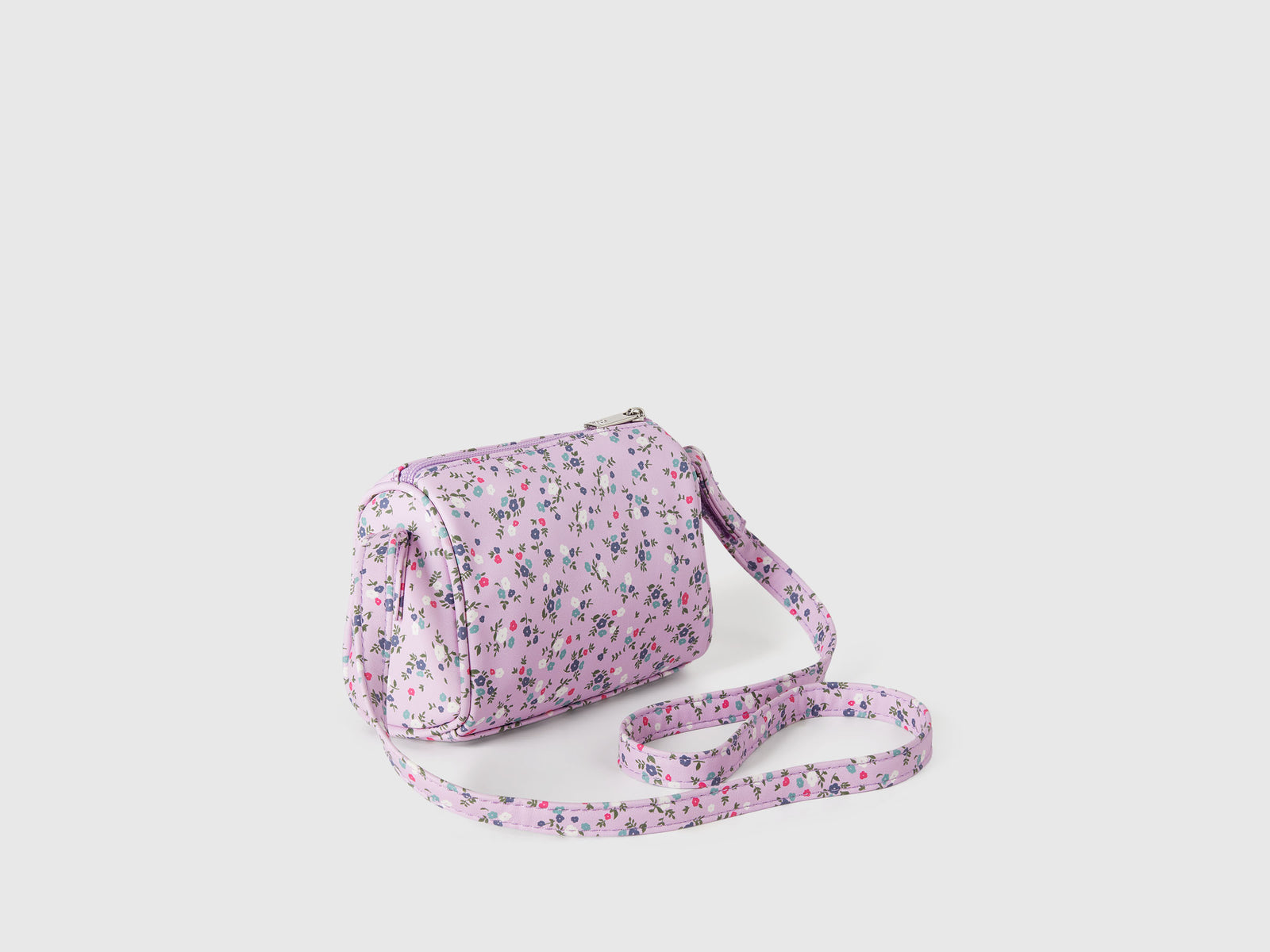 Borsa a tracolla fantasia da bimba lavanda 2 | Benetton Outlet