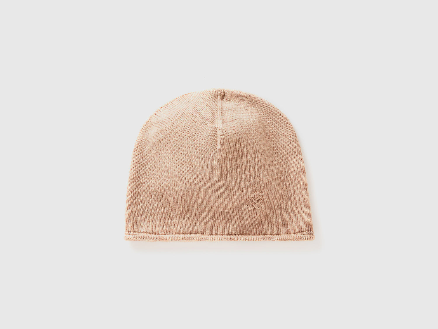 Cappello in misto cashmere da donna beige | Benetton Outlet