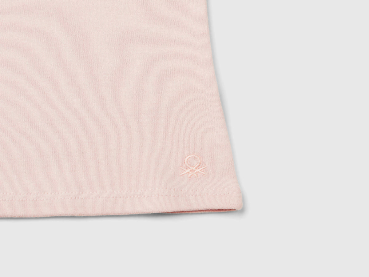 T-shirt dolcevita in caldo cotone bio
