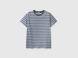 T-shirt a righe 100% cotone