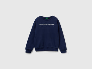Felpa 100% cotone con logo