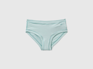 Slip fianco alto in cotone bio super stretch