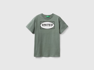 T-shirt 100% cotone bio con logo