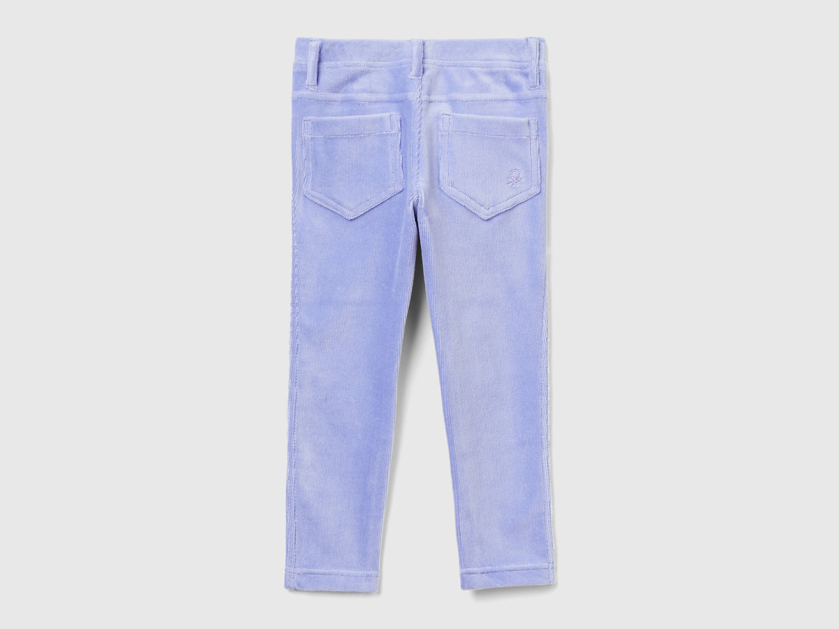 Pantaloni in ciniglia a costine