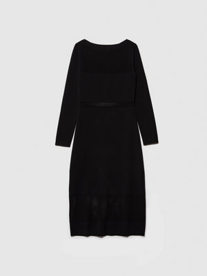 Vestito lungo in maglia