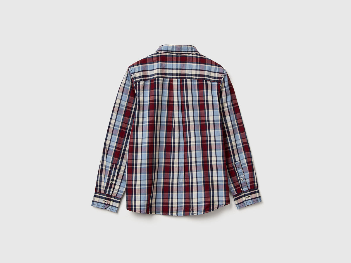 Camicia button down a quadri