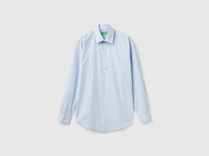 Camicia fantasia in cotone bio