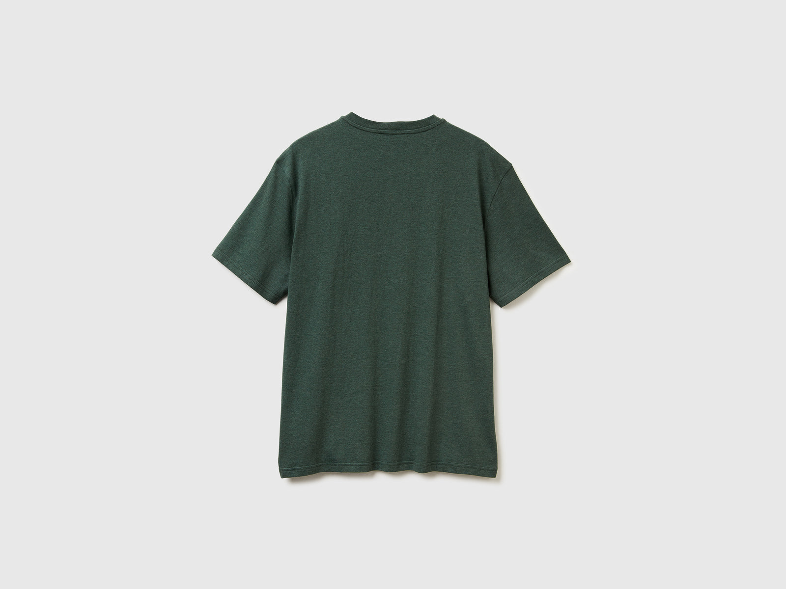 T-shirt relaxed fit da uomo verde scuro 2 | Benetton Outlet