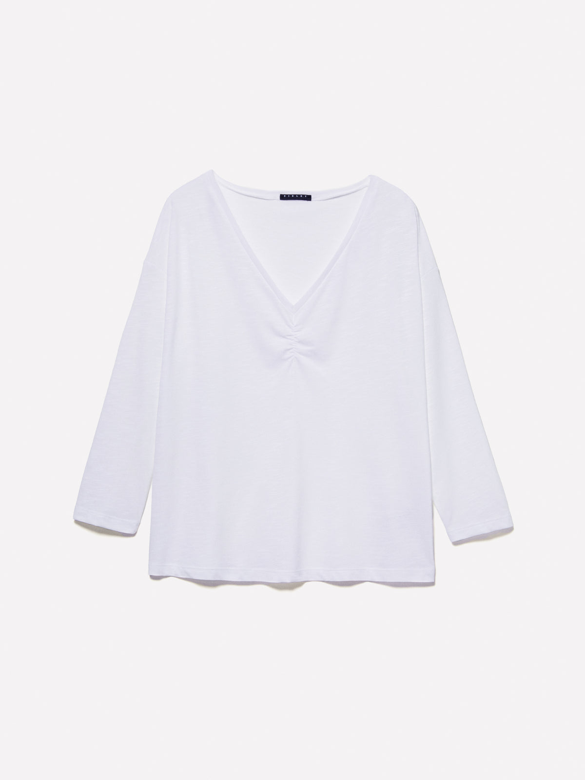 T-shirt con arriccio