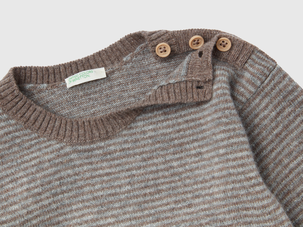 Completo in misto cashmere e lana Merino