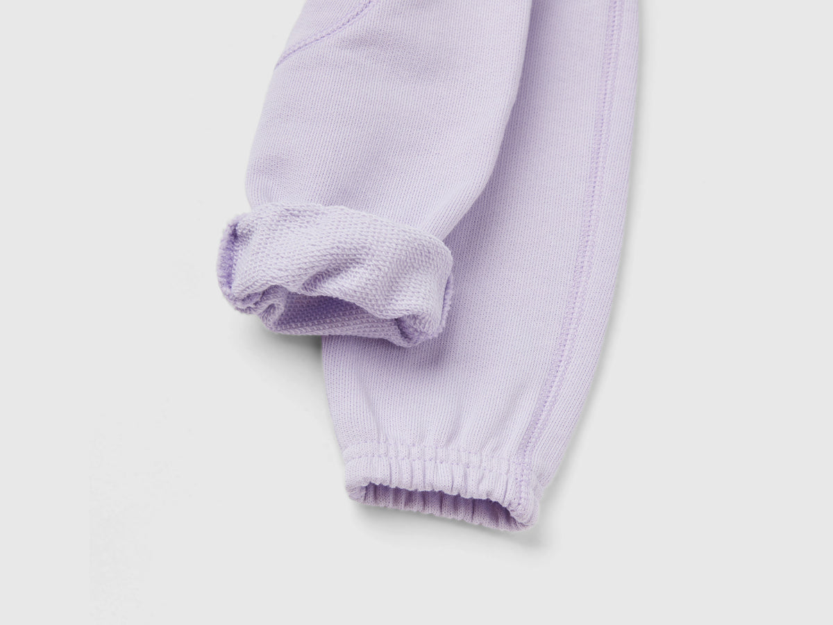 Pantaloni in felpa di cotone bio