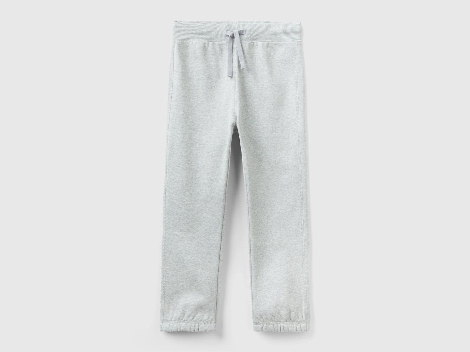Joggers in calda felpa da bambino grigio | Benetton Outlet