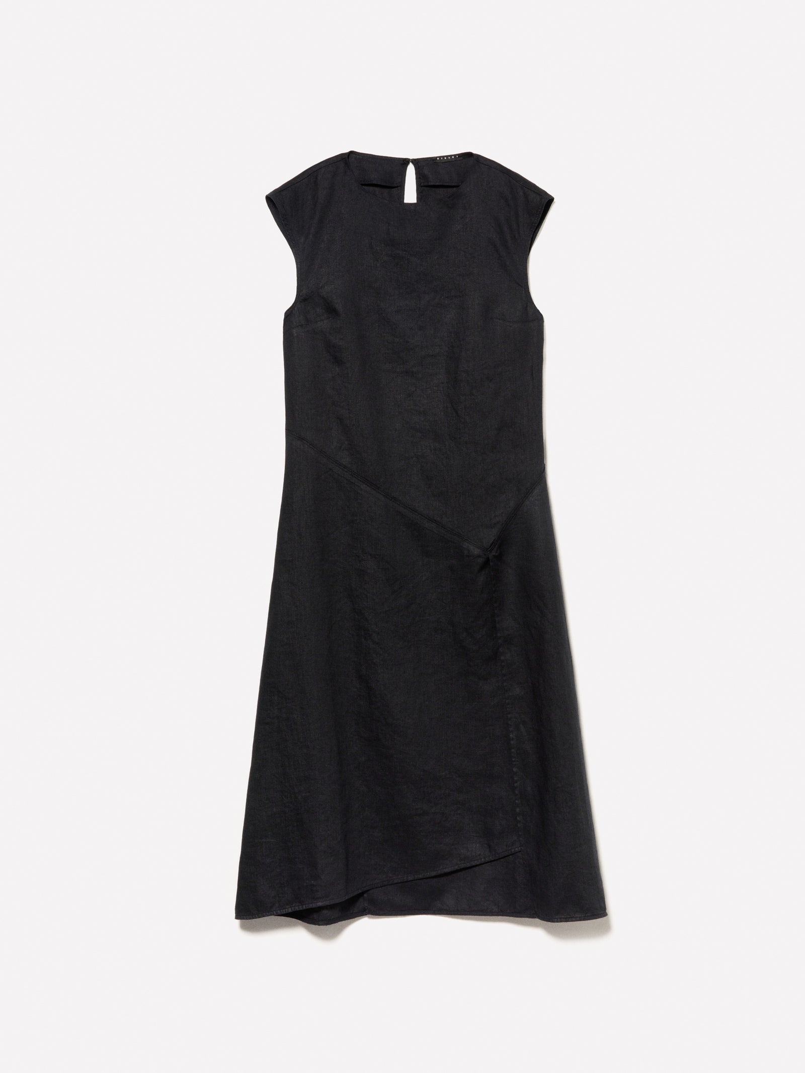 100% linen dress da donna nero | Sisley Outlet