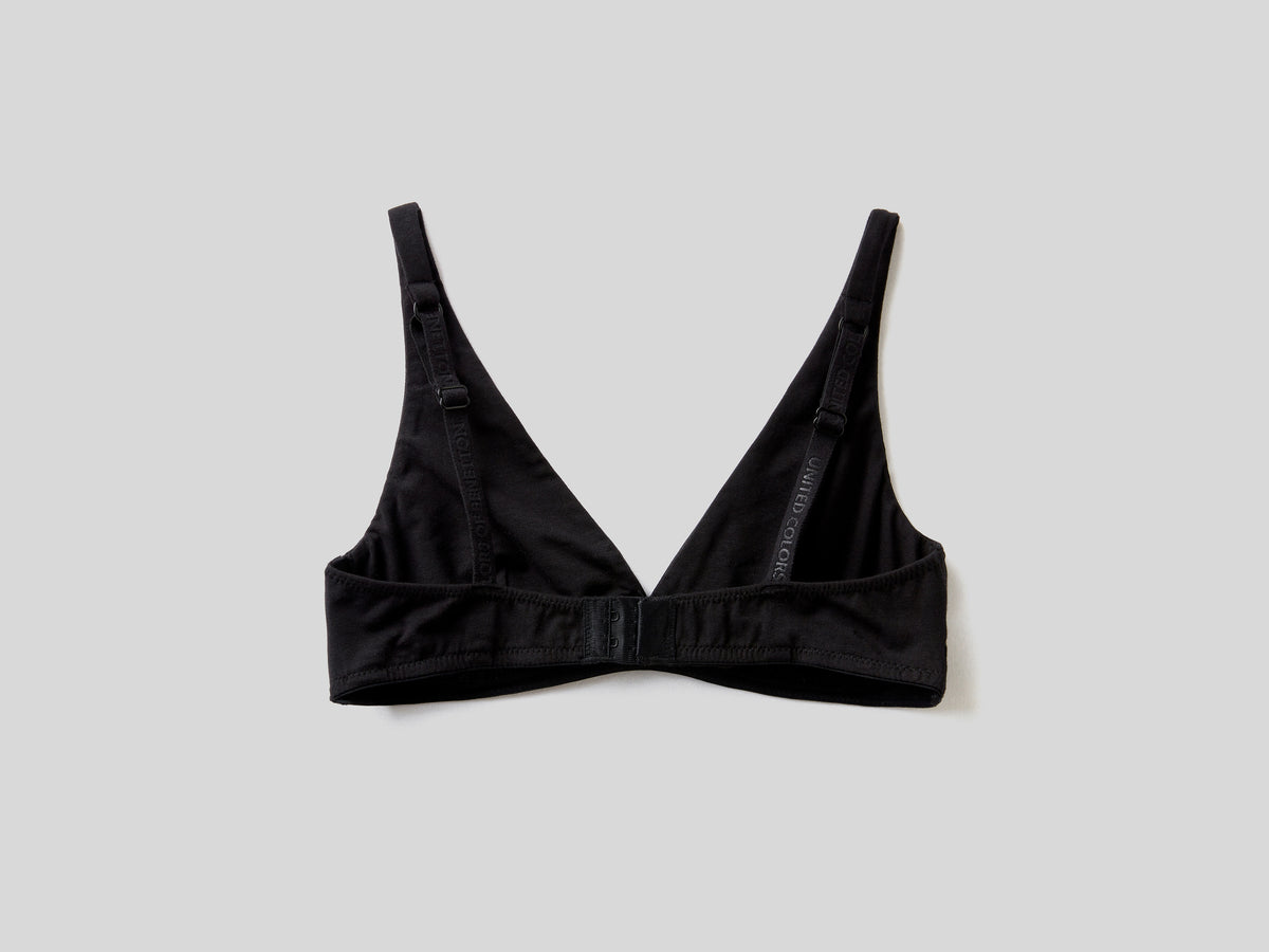 Reggiseno a vela in cotone  stretch