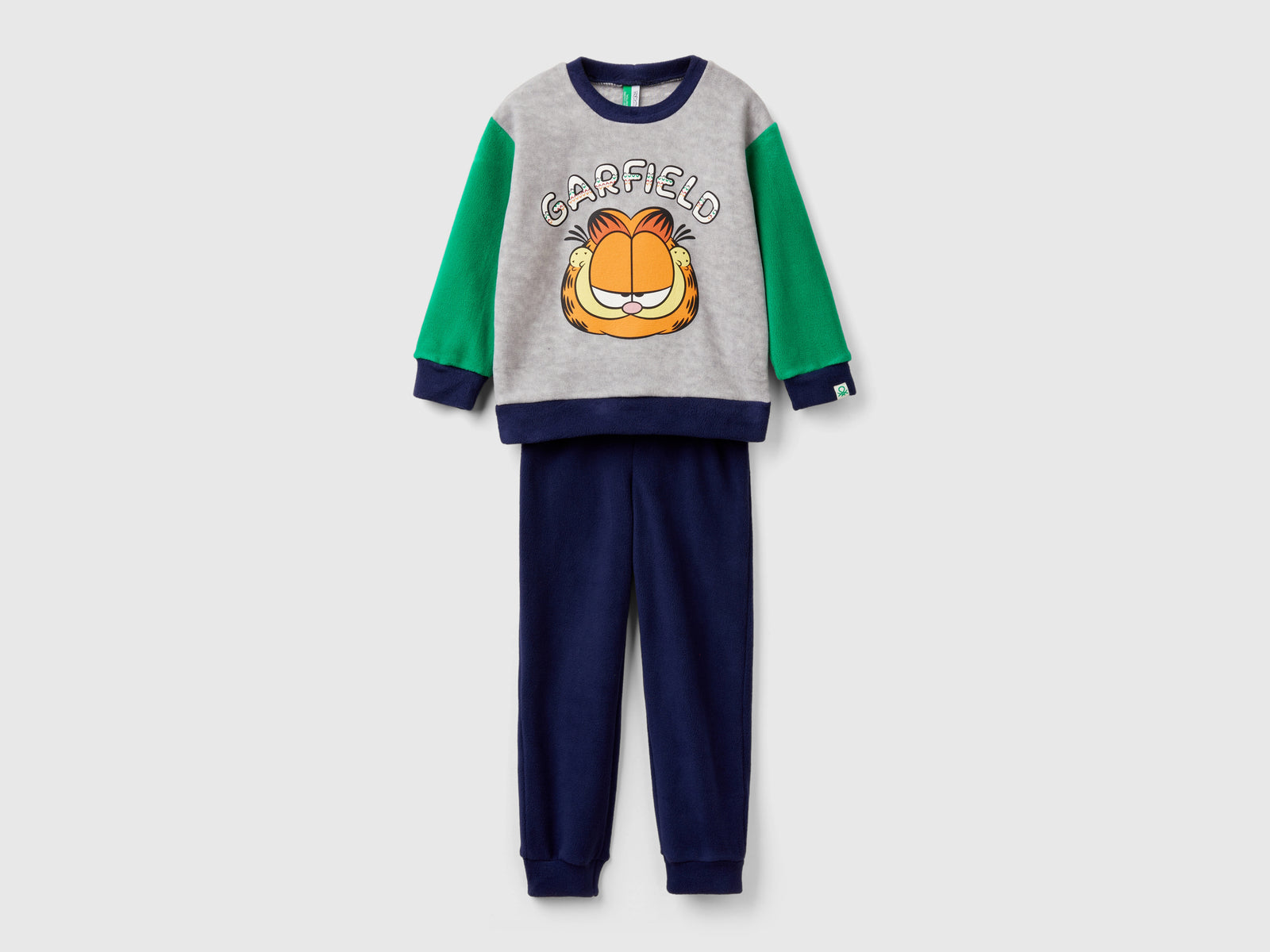 Pigiama in pile Garfield ©2024 by Paws, Inc. da bambino multi-color | Benetton Outlet