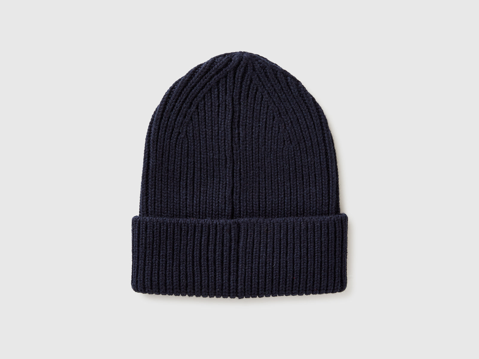 Cappello in misto lana da uomo blu scuro 2 | Benetton Outlet
