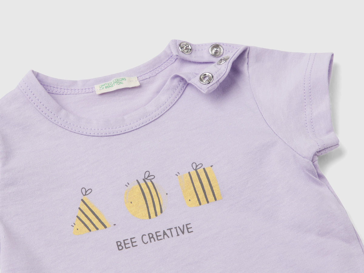 T-shirt manica corta 100% cotone bio