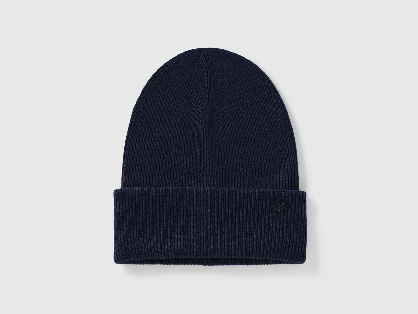 Berretto in misto lana da bambino blu scuro | Benetton Outlet