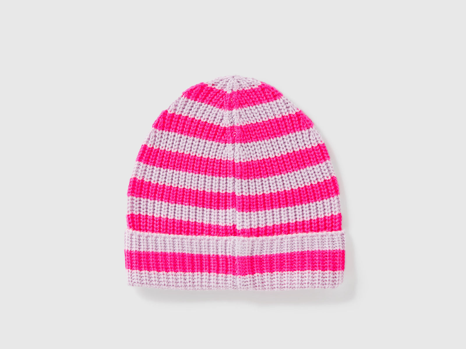 Cappello a righe da bimbo lavanda 2 | Benetton Outlet