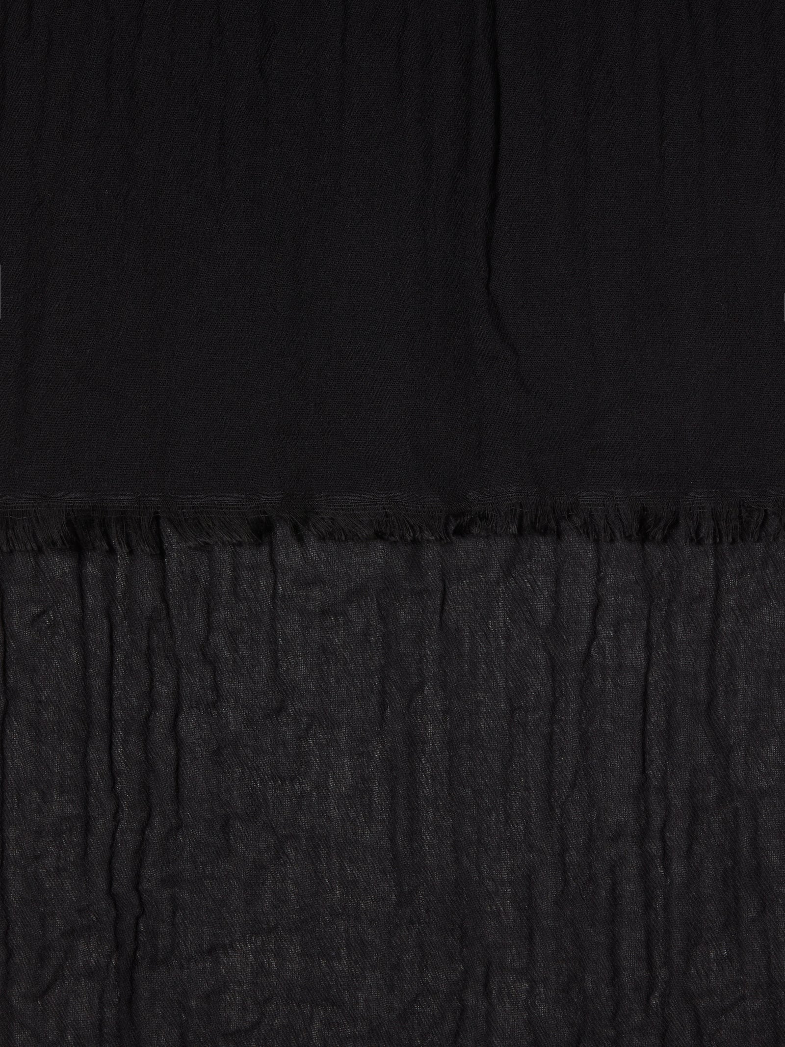 Sciarpa tinto filo da uomo nero 2 | Sisley Outlet