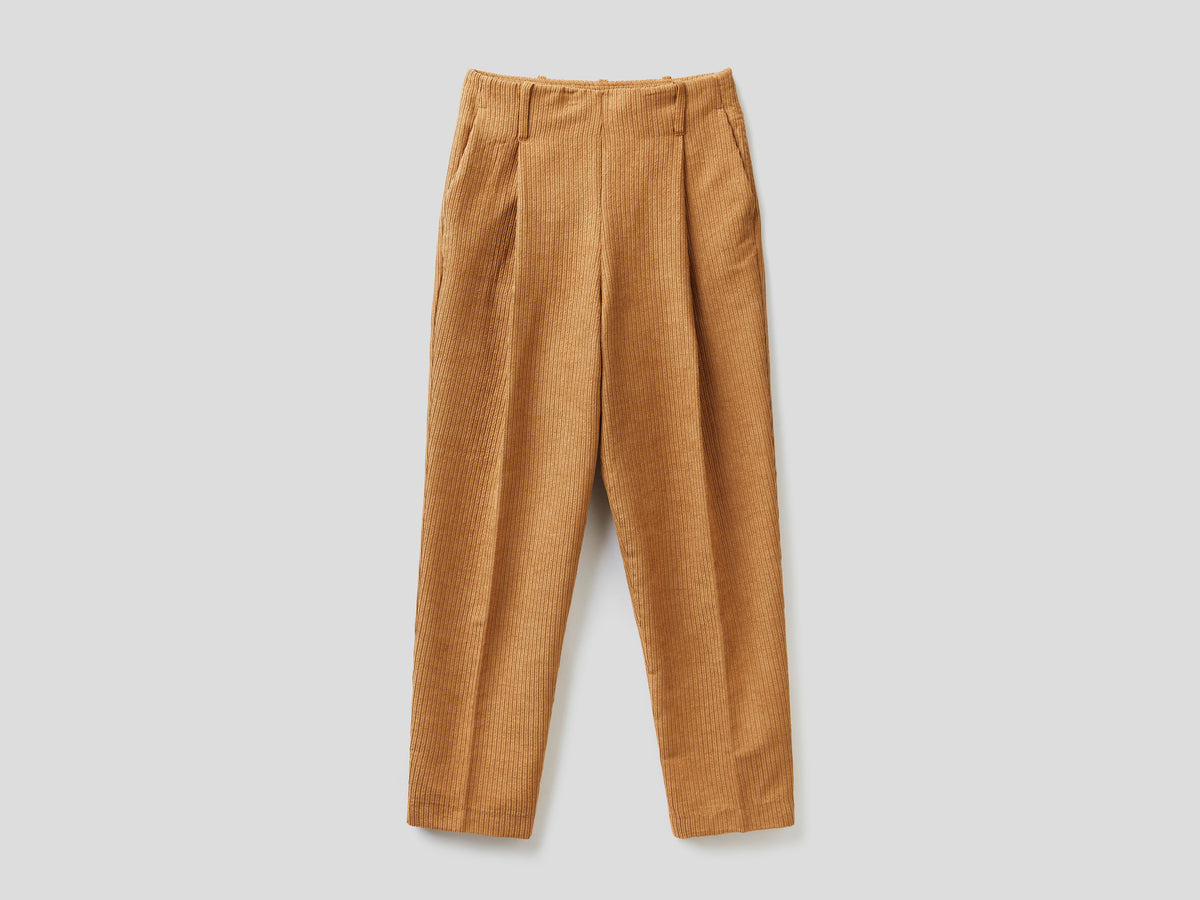Pantaloni in velluto a costine