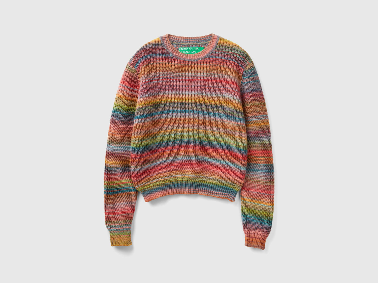 Maglione a righe da donna multi-color | Benetton Outlet