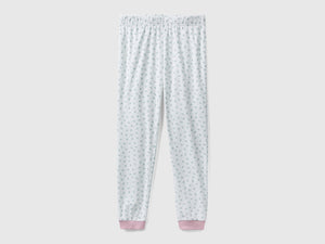 Pantaloni slim fit a fiori