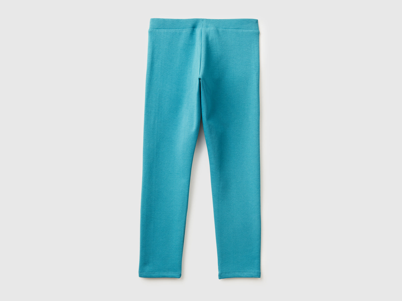 Caldi leggings felpati da bambina turchese 2 | Benetton Outlet