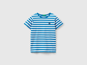 Maglietta a righe 100% cotone