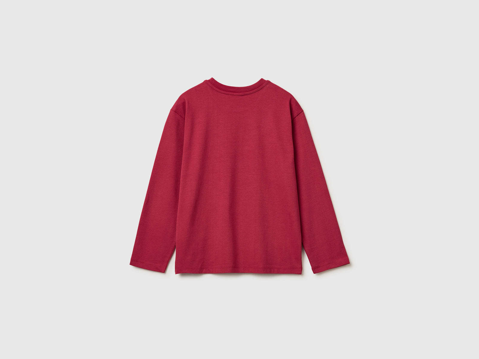 T-shirt con stampa in caldo cotone da bambino corallo 2 | Benetton Outlet