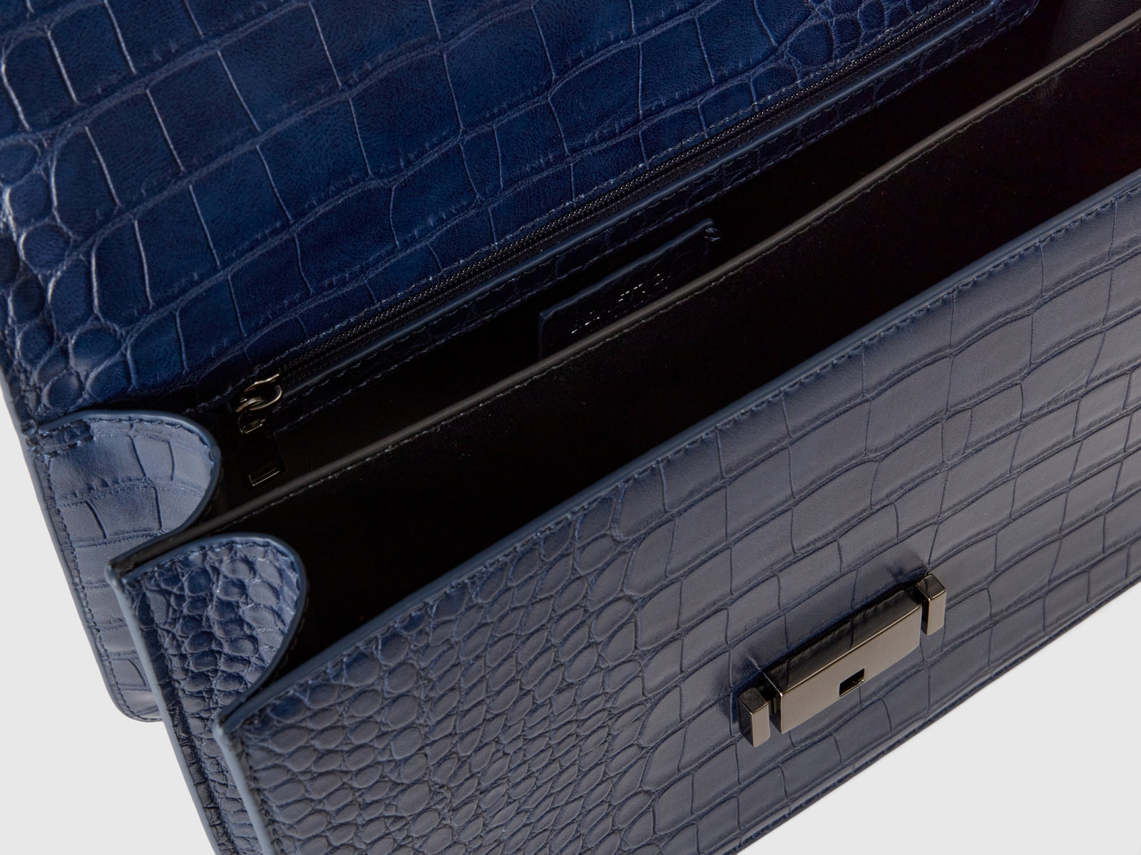 Be Bag grande stampa cocco da donna blu scuro 3 | Benetton Outlet