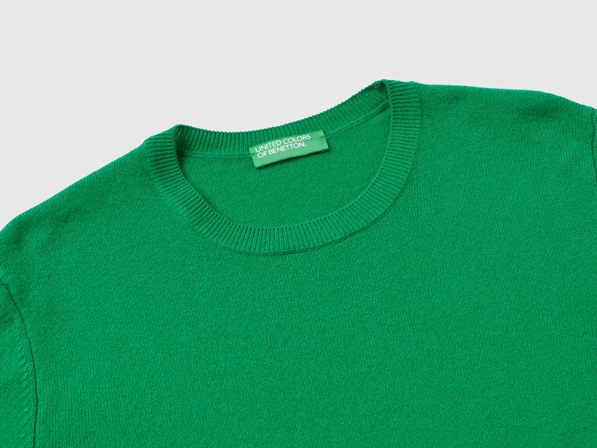 Maglia girocollo in lana Merino