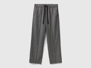 Joggers pied de poule