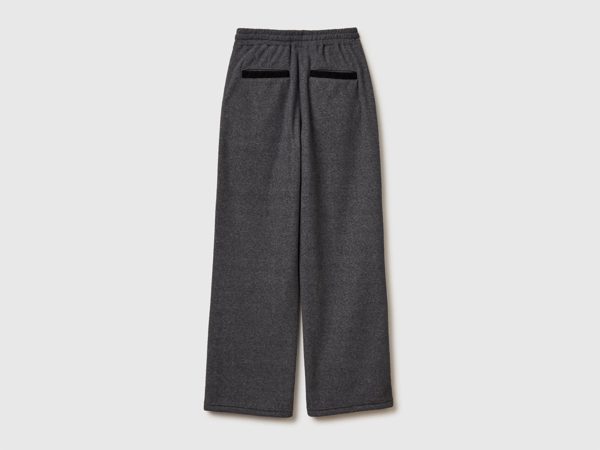 Joggers in pile
