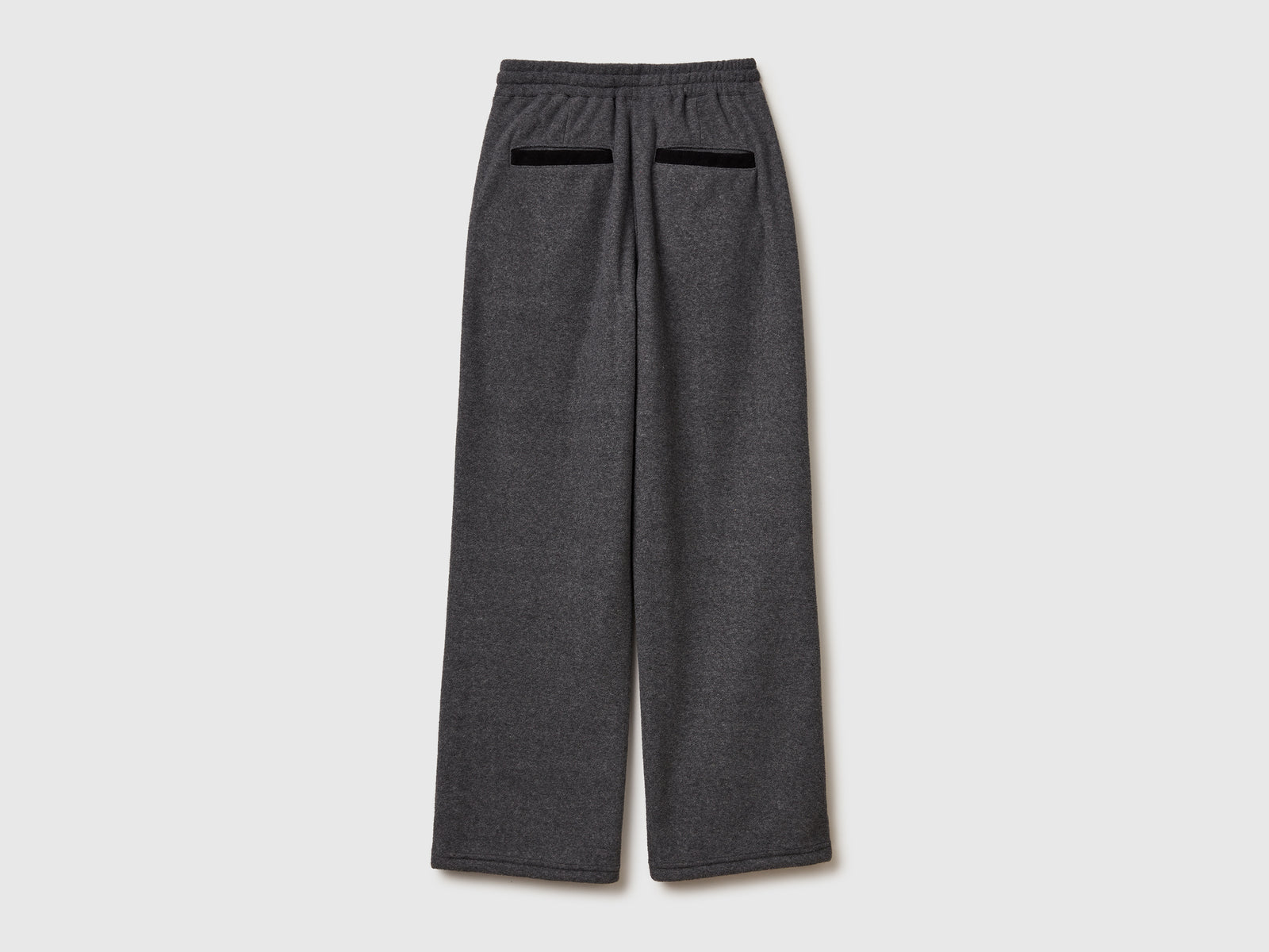 Joggers in pile da donna grigio scuro 2 | Benetton Outlet