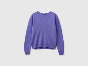 Pure Merino Wool V-Neck Sweater