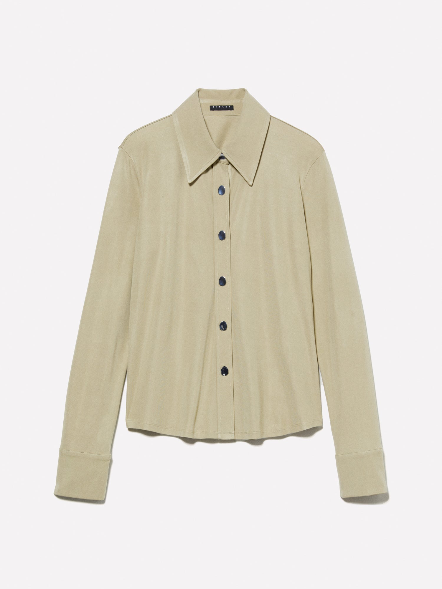 Camicia da donna verde militare | Sisley Outlet