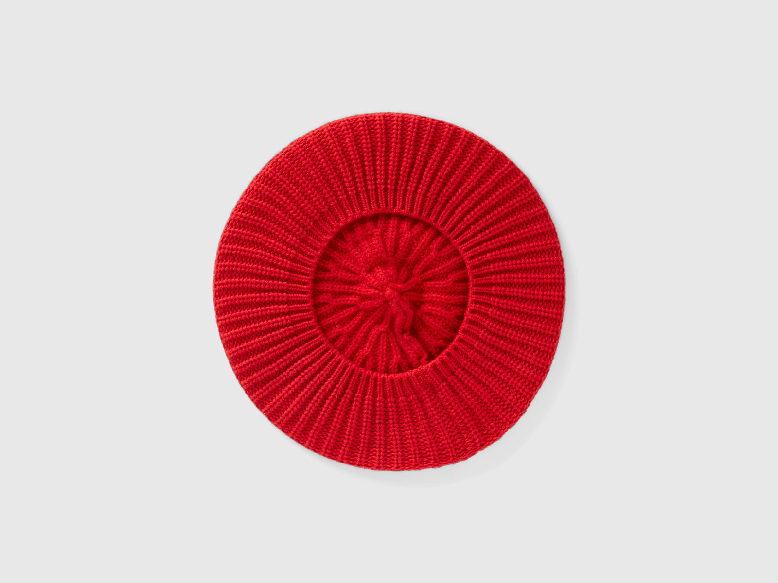 Basco in misto lana da donna rosso 2 | Benetton Outlet