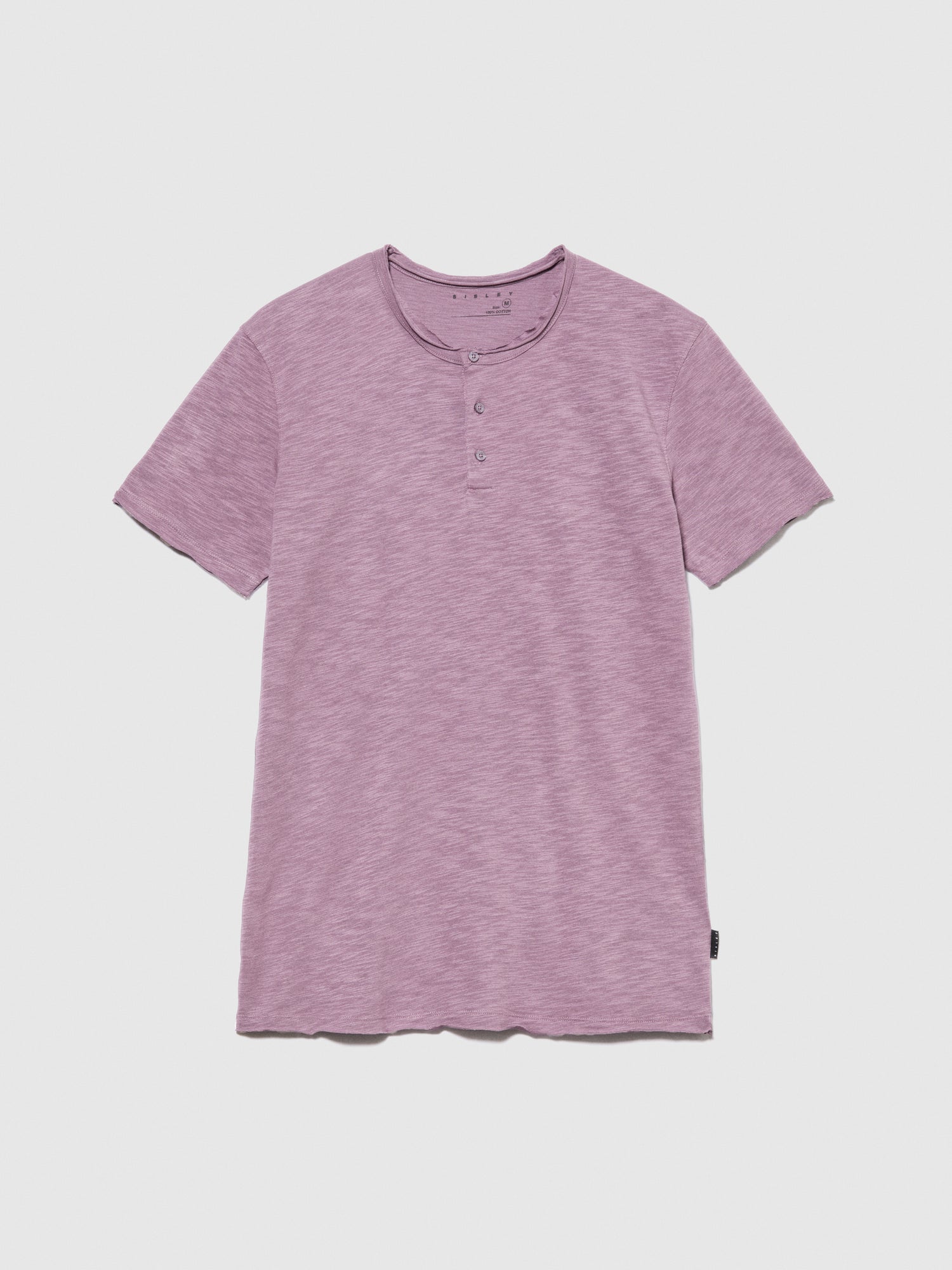 T-shirt serafino da uomo malva | Sisley Outlet