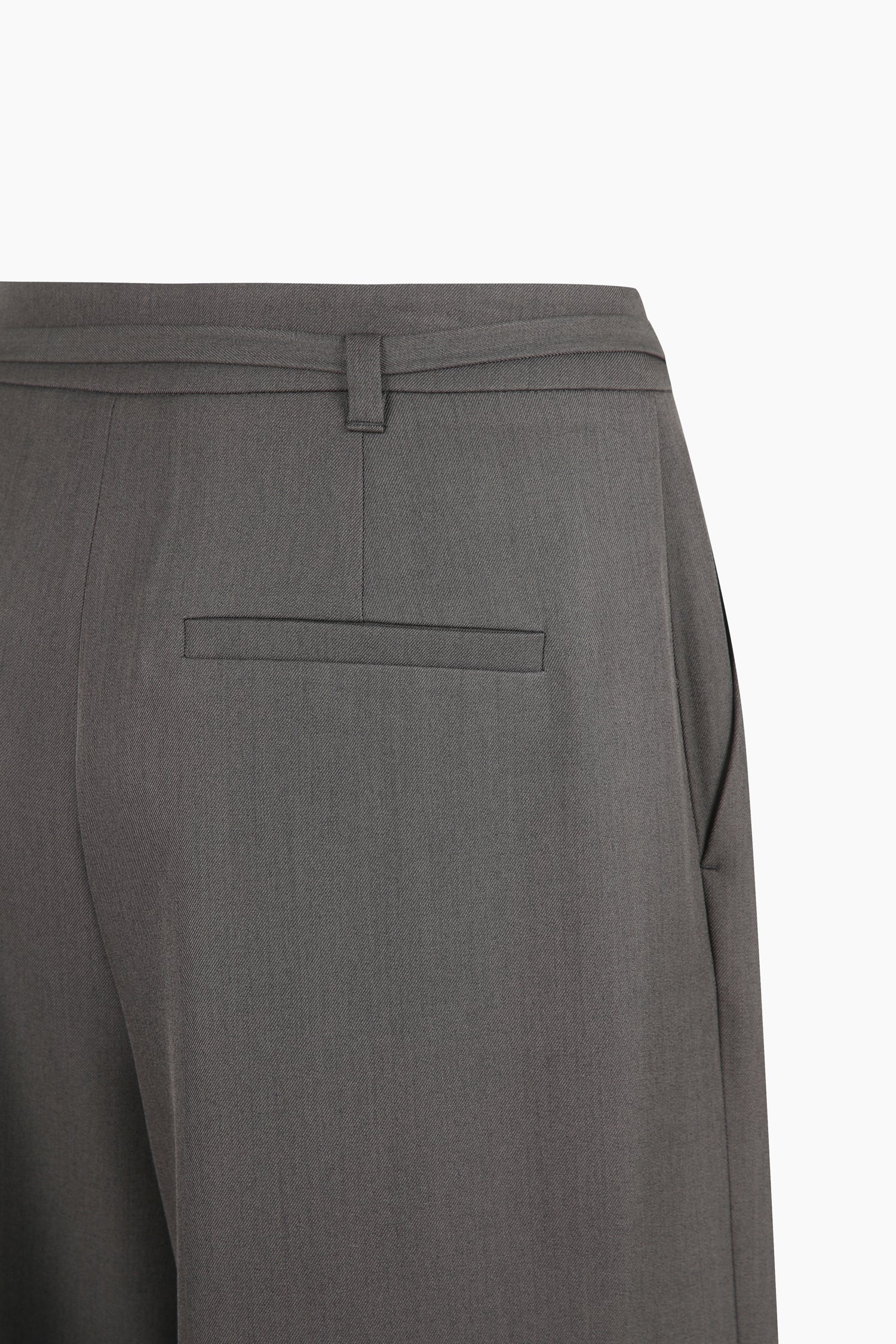 Pantaloni a vita alta con cintura da donna grigio 4 | Sisley Outlet