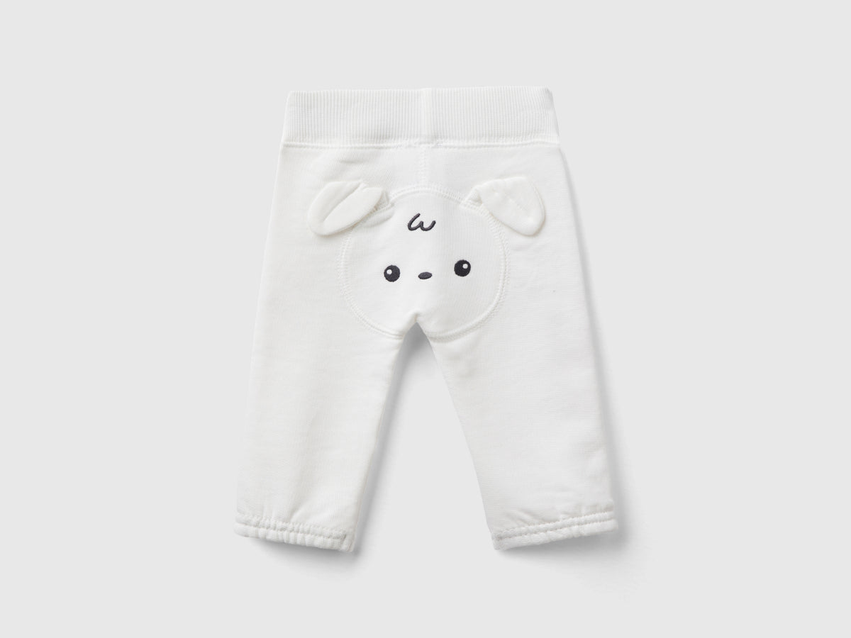 Pantaloni in felpa di cotone bio
