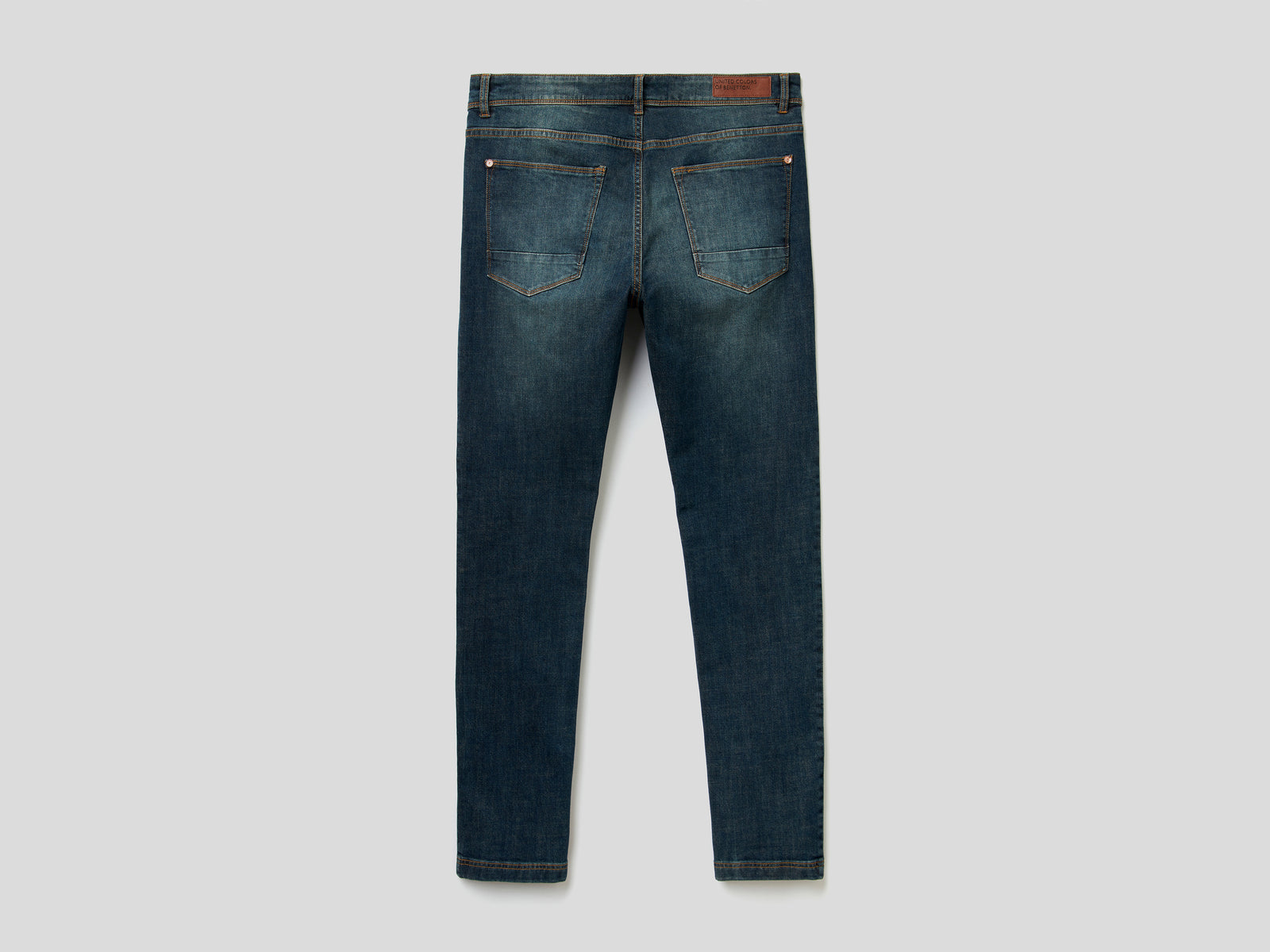 Jeans skinny fit da uomo blu 2 | Benetton Outlet