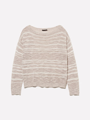 Maglia a righe con lurex