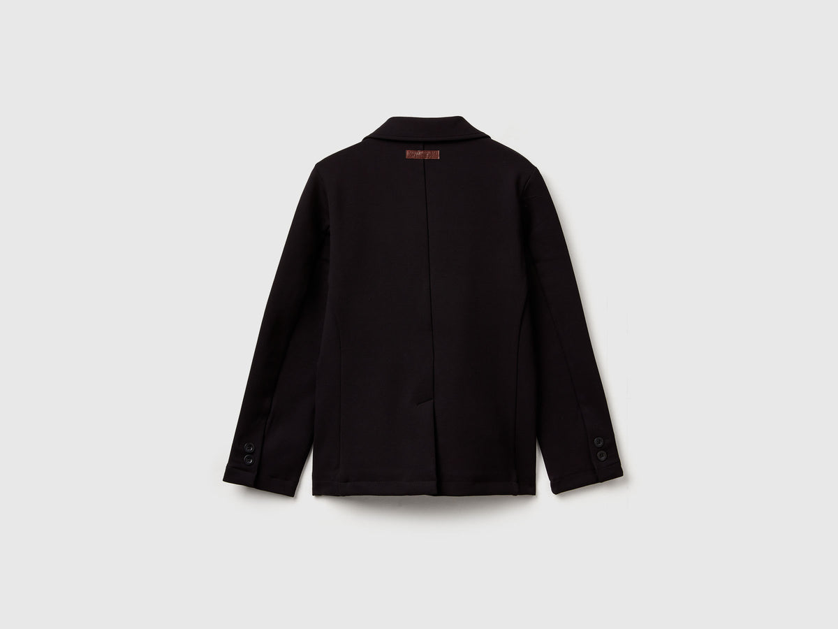 Blazer in misto viscosa